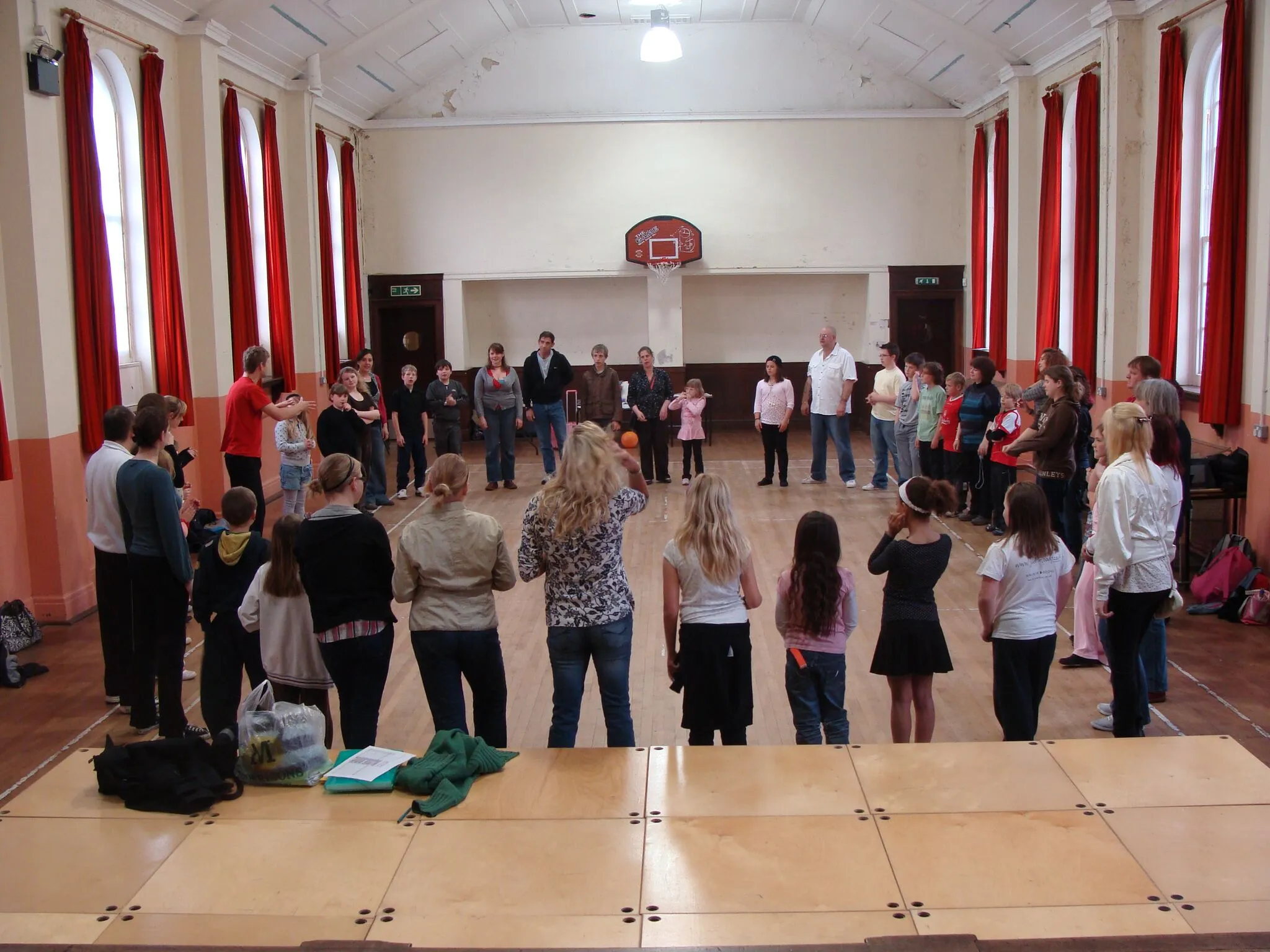 Community drumming circle